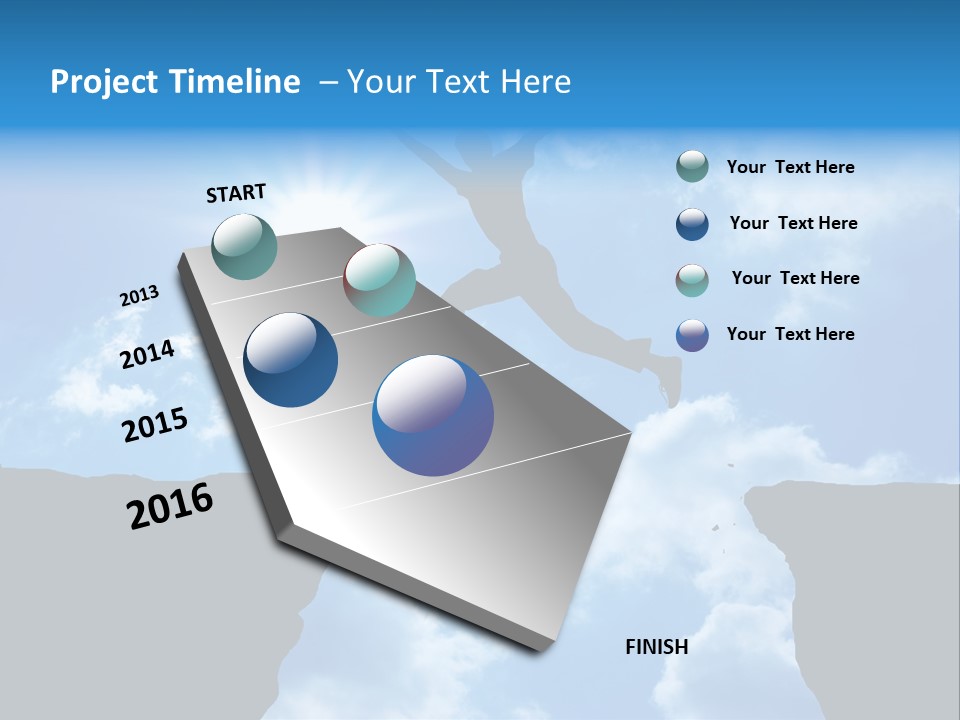 Sunset Life Active PowerPoint Template