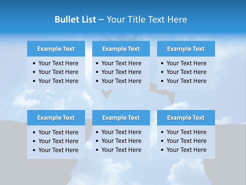 Sunset Life Active PowerPoint Template