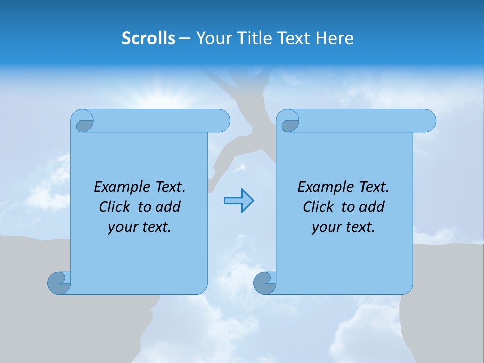 Sunset Life Active PowerPoint Template