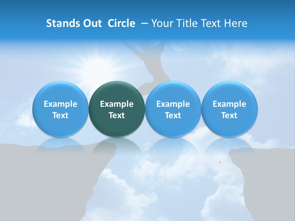 Sunset Life Active PowerPoint Template