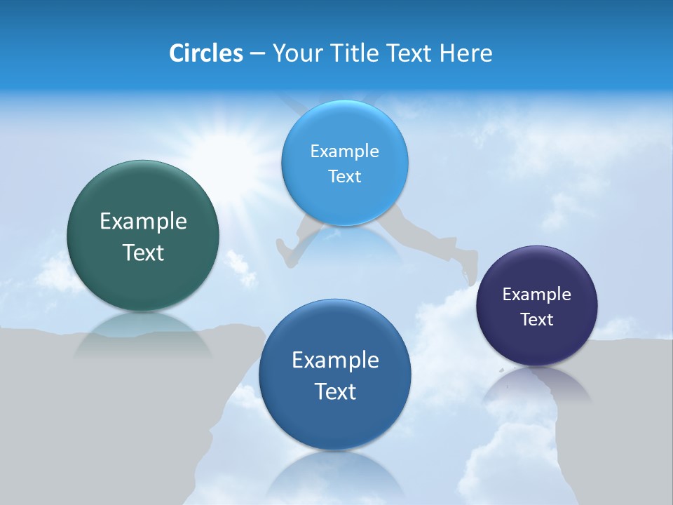 Sunset Life Active PowerPoint Template