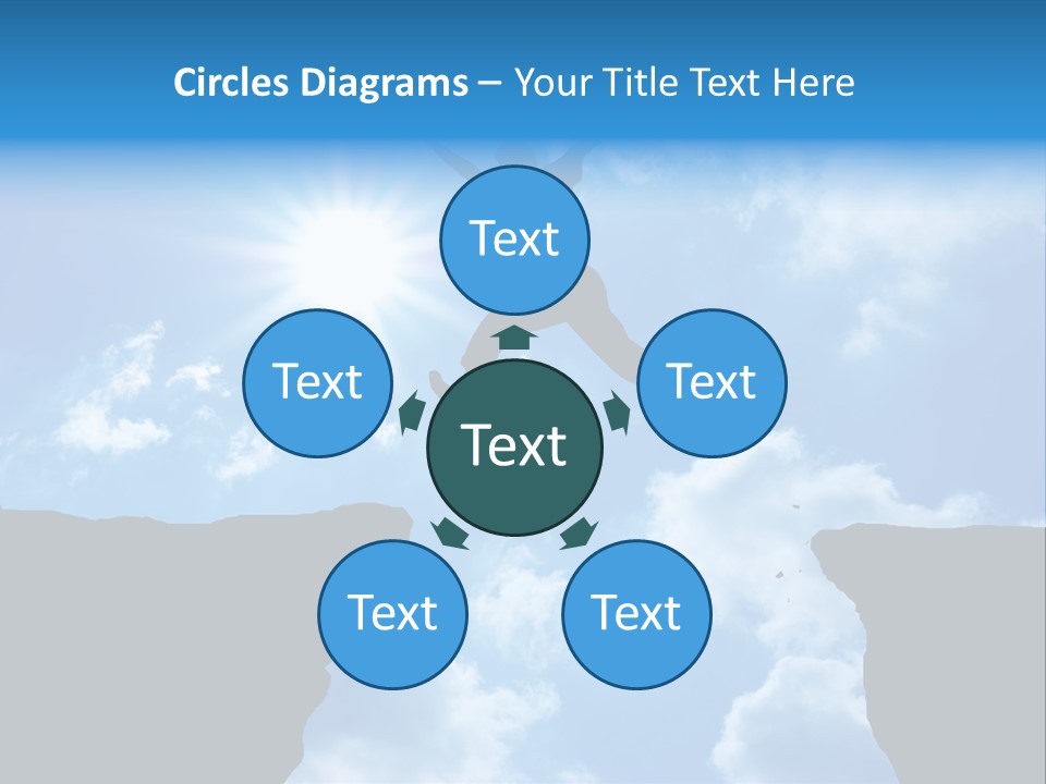 Sunset Life Active PowerPoint Template