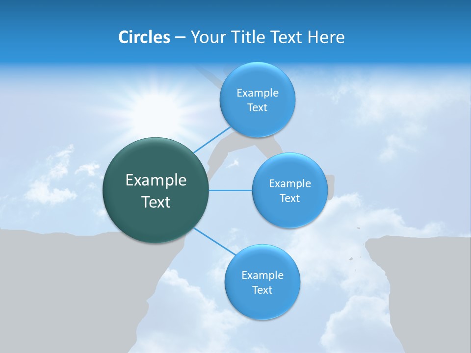 Sunset Life Active PowerPoint Template
