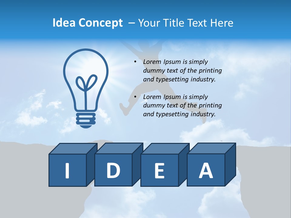 Sunset Life Active PowerPoint Template