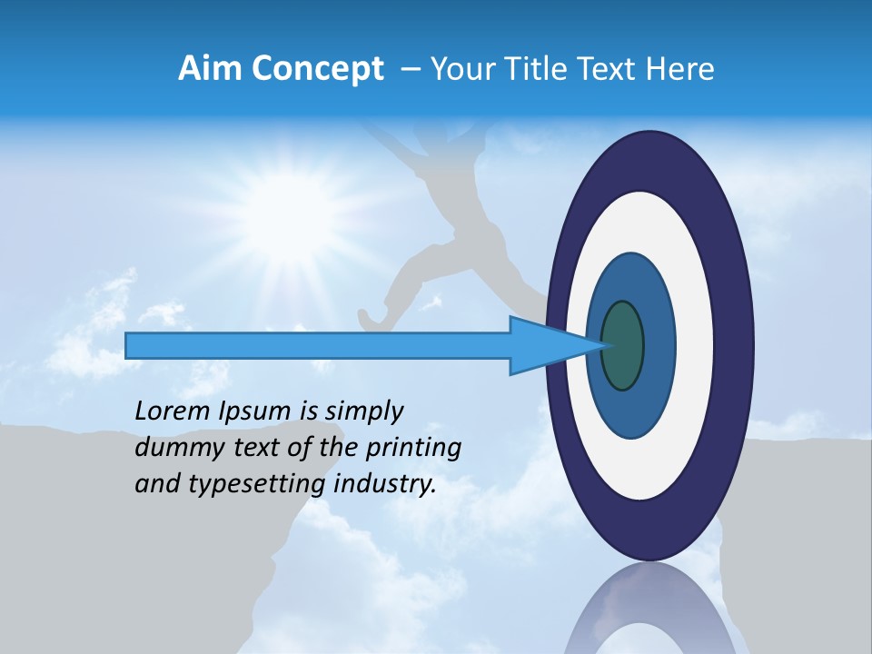 Sunset Life Active PowerPoint Template