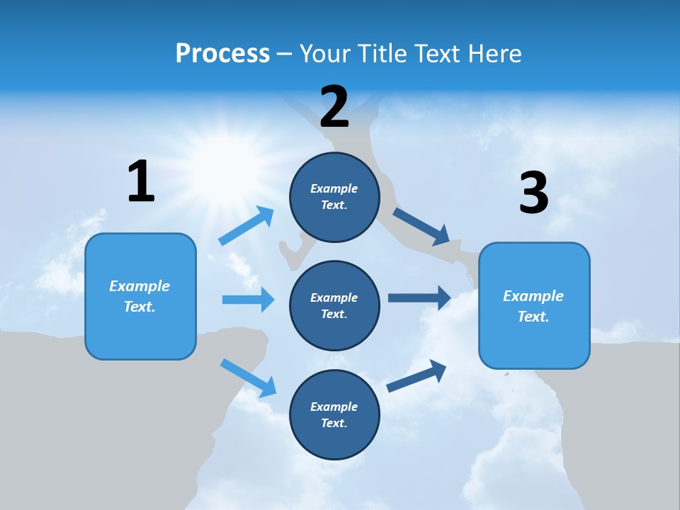 Sunset Life Active PowerPoint Template