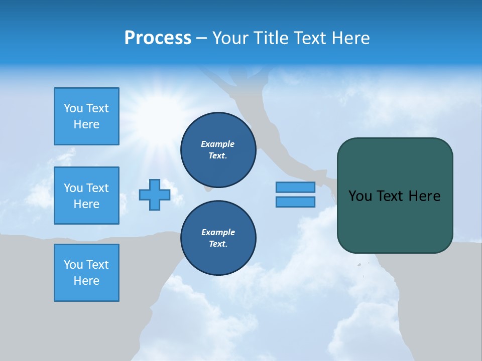 Sunset Life Active PowerPoint Template