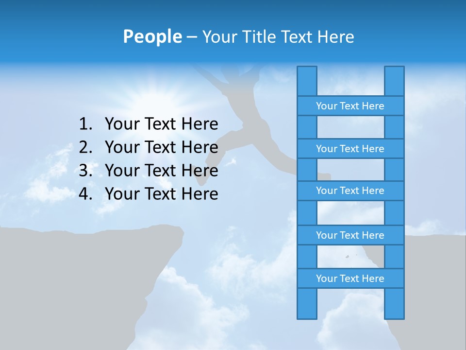Sunset Life Active PowerPoint Template