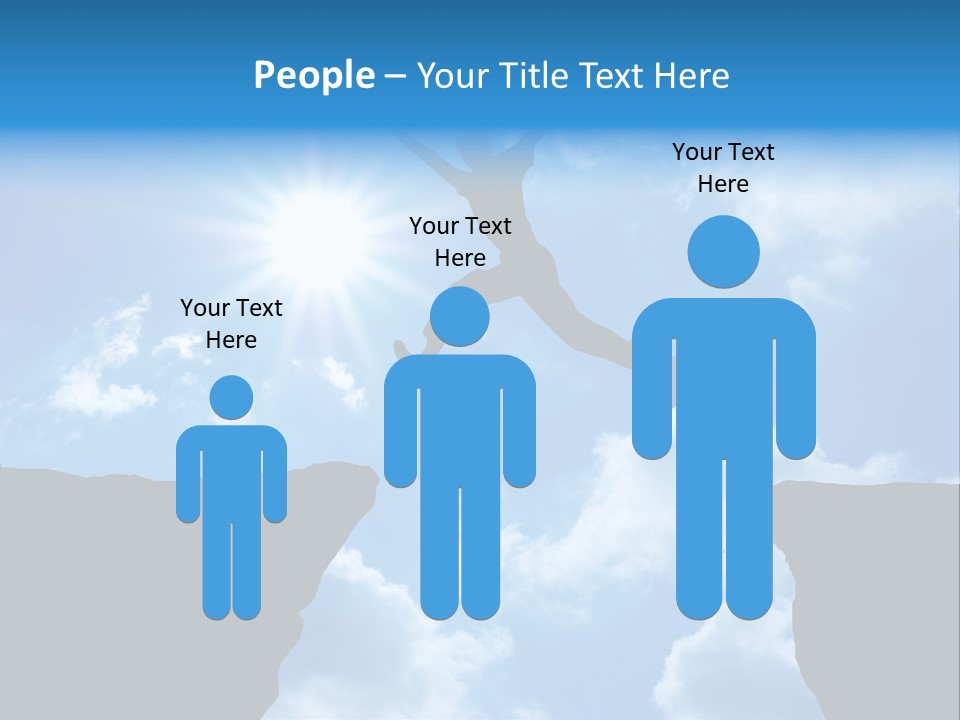 Sunset Life Active PowerPoint Template