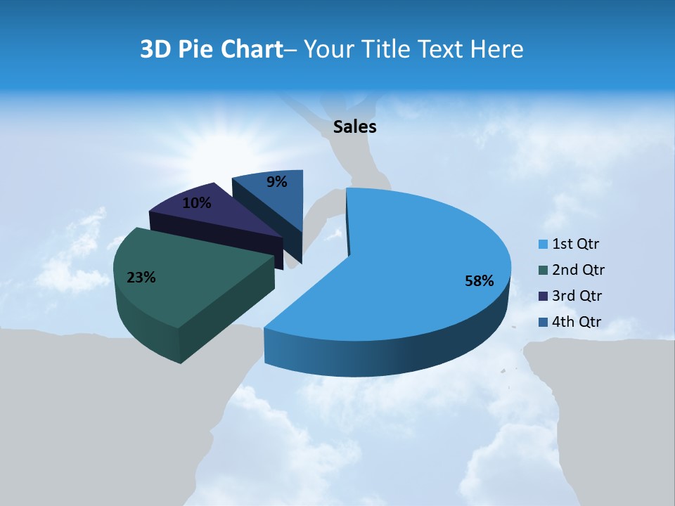 Sunset Life Active PowerPoint Template