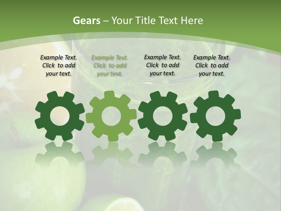 Freshness Ingredient Lime PowerPoint Template