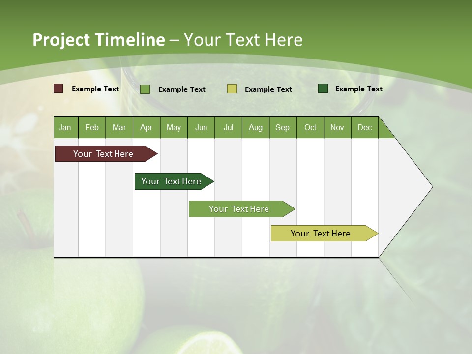 Freshness Ingredient Lime PowerPoint Template