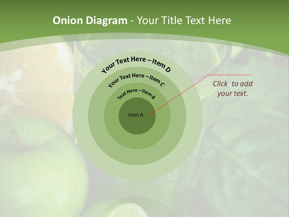 Freshness Ingredient Lime PowerPoint Template
