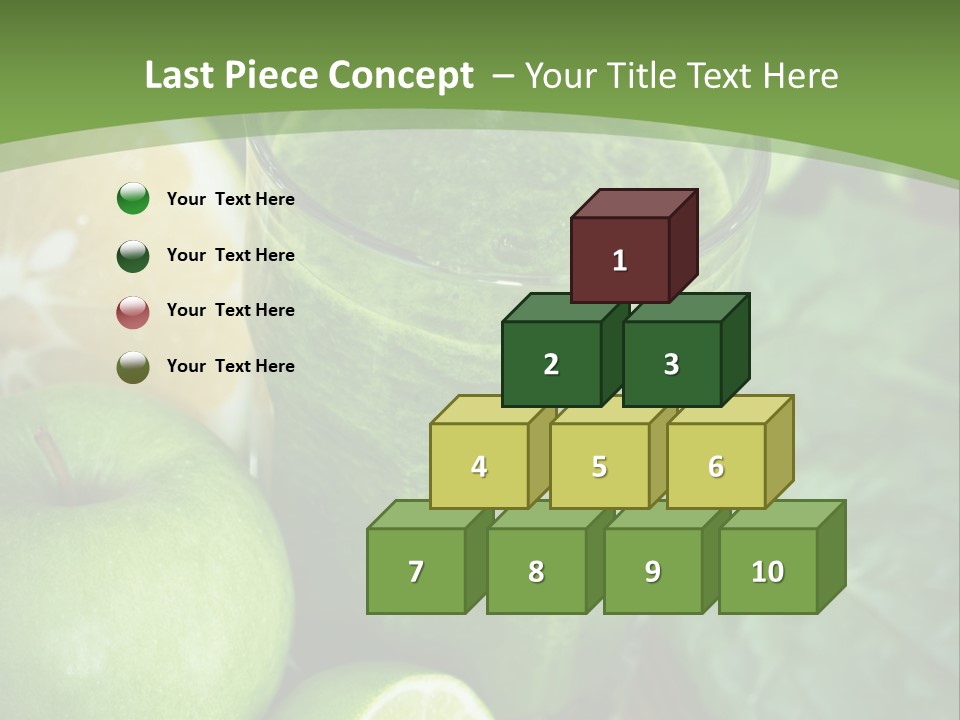 Freshness Ingredient Lime PowerPoint Template