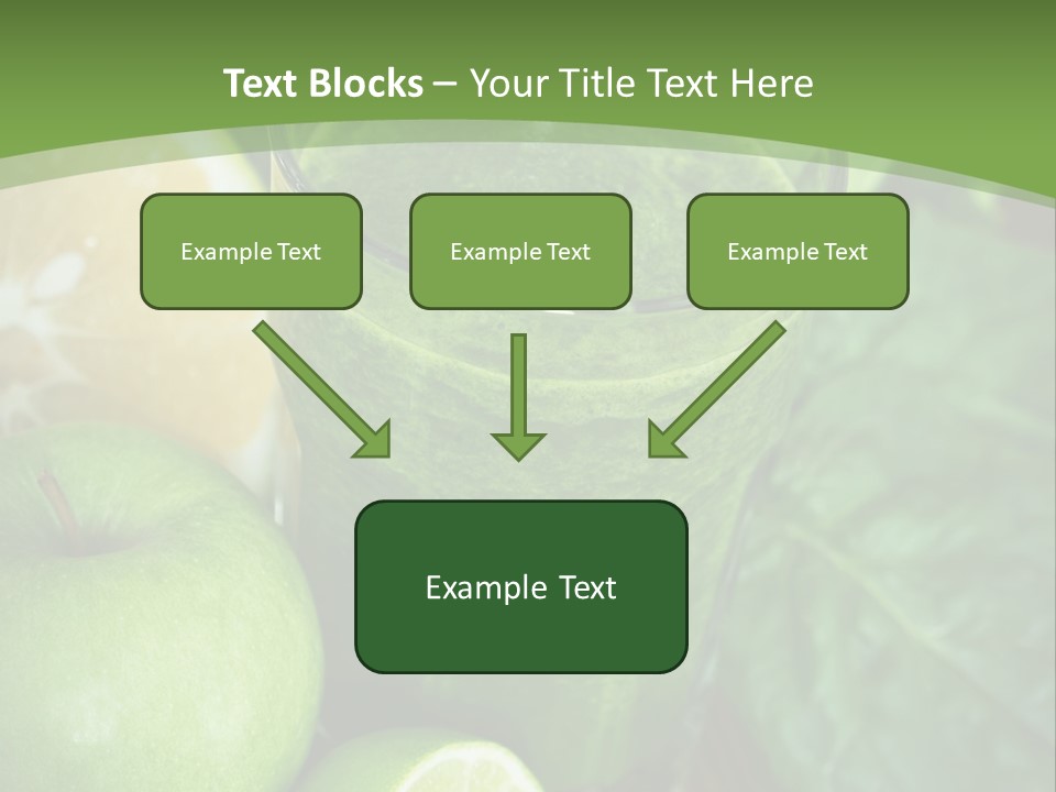 Freshness Ingredient Lime PowerPoint Template