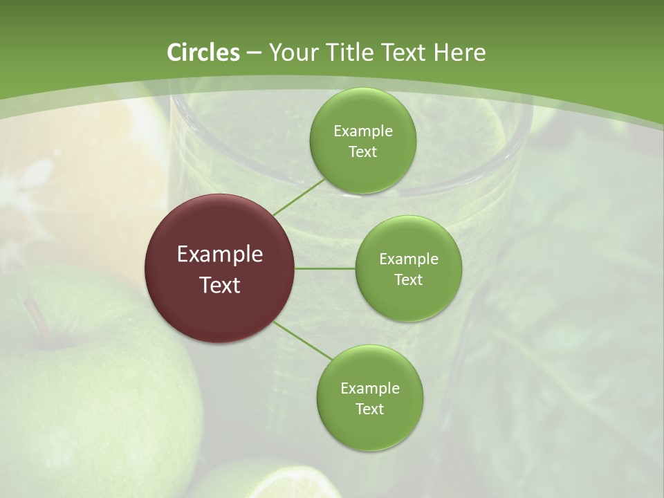 Freshness Ingredient Lime PowerPoint Template