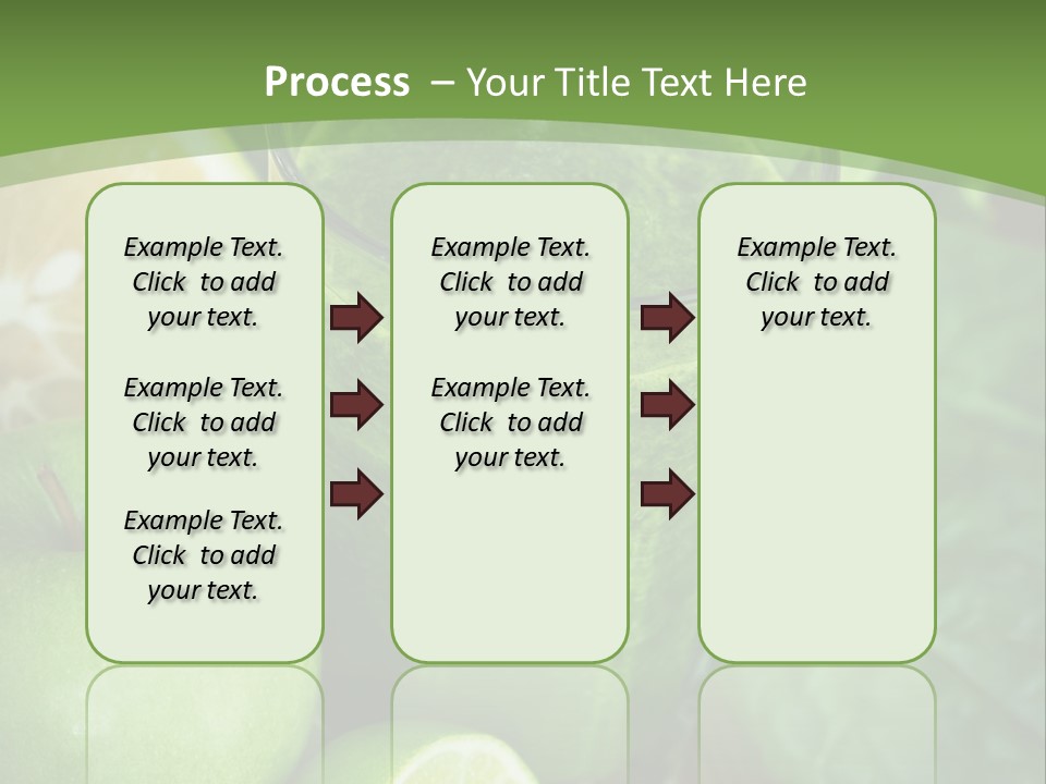 Freshness Ingredient Lime PowerPoint Template