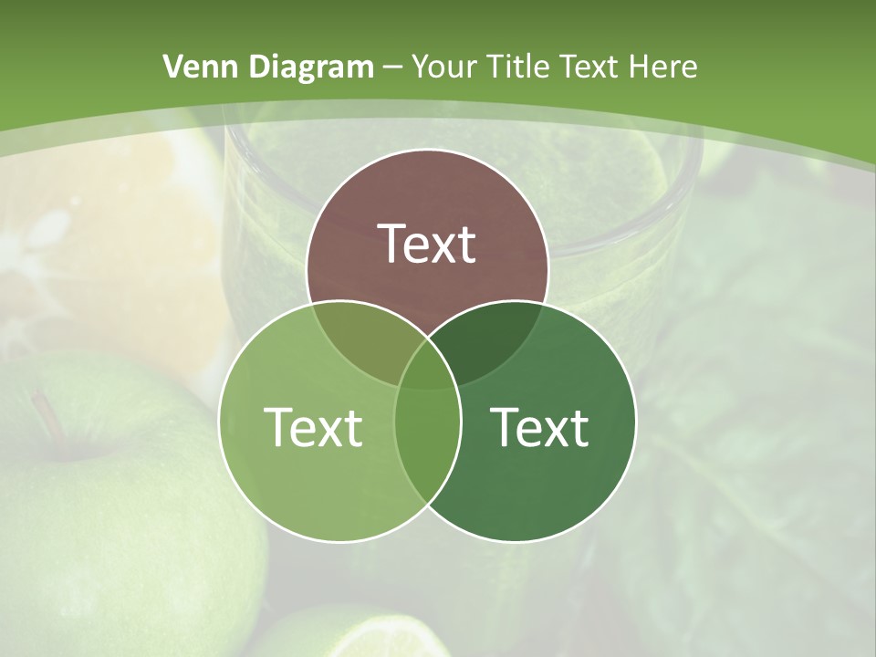 Freshness Ingredient Lime PowerPoint Template