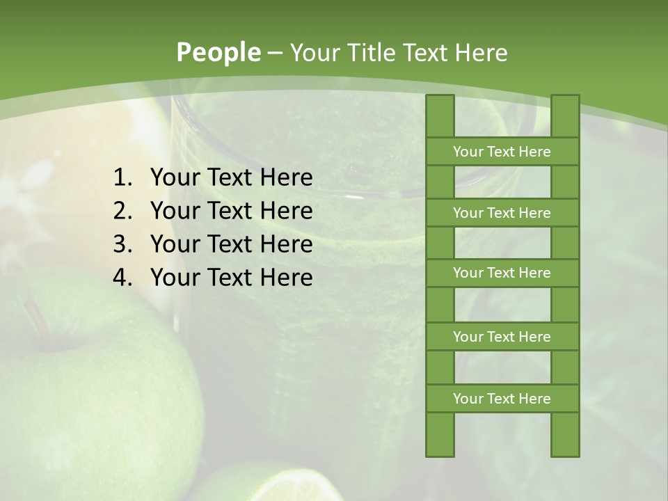 Freshness Ingredient Lime PowerPoint Template