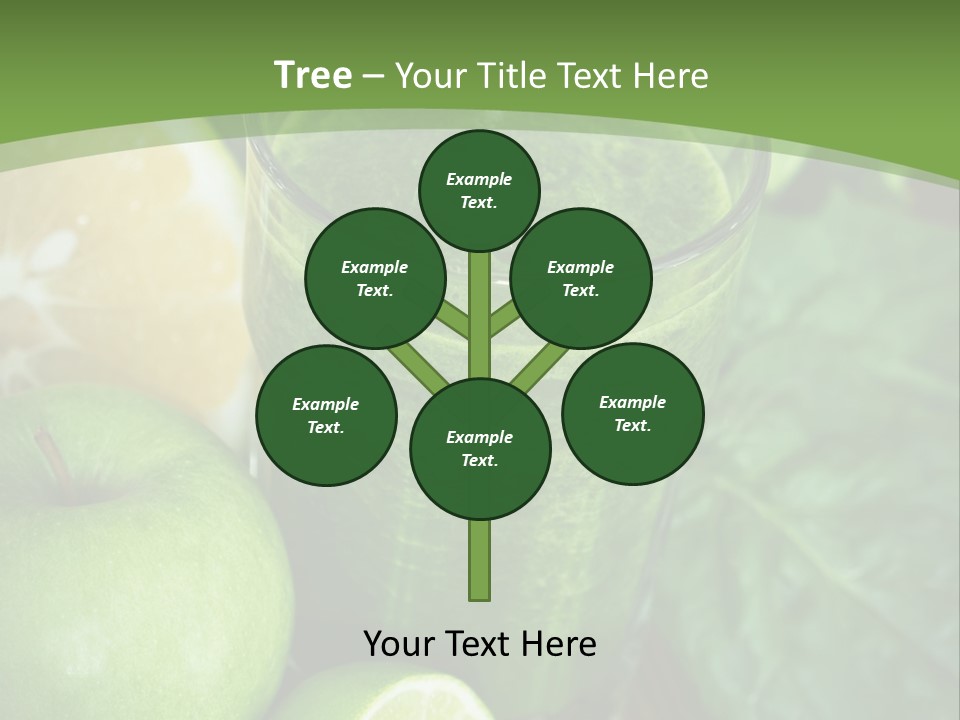 Freshness Ingredient Lime PowerPoint Template