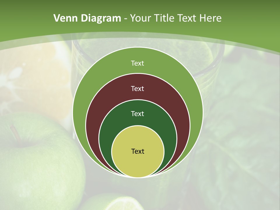 Freshness Ingredient Lime PowerPoint Template