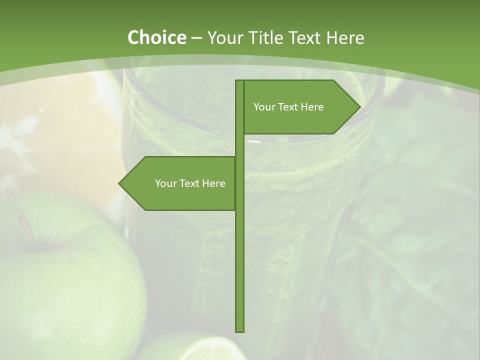 Freshness Ingredient Lime PowerPoint Template