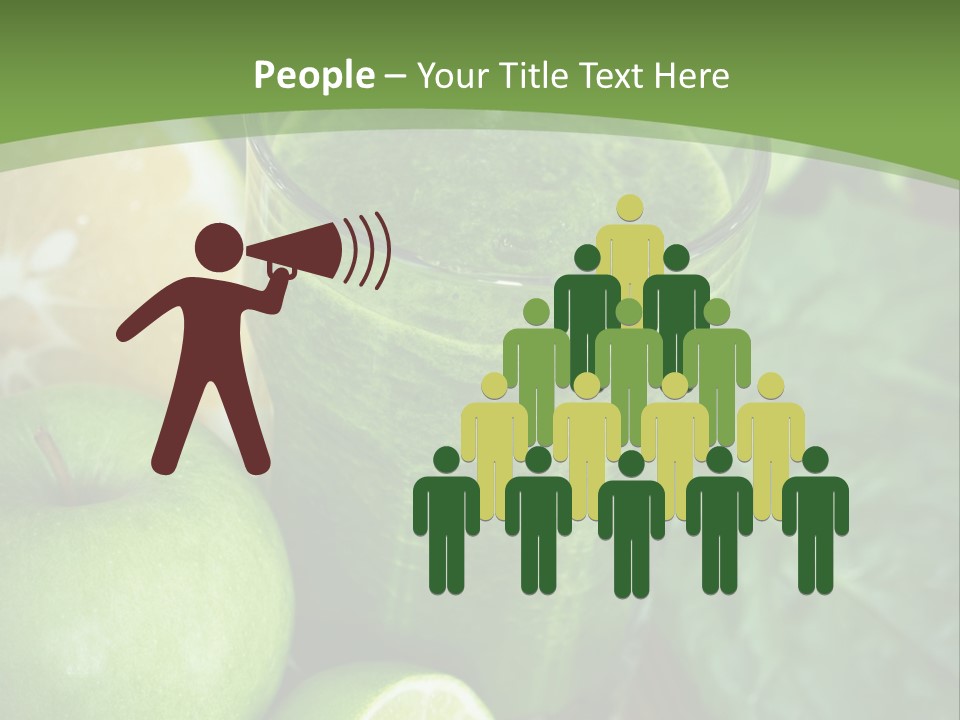 Freshness Ingredient Lime PowerPoint Template