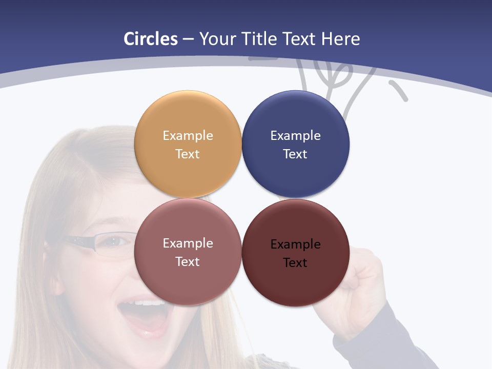 Brainstorm Concept Young Adult PowerPoint Template