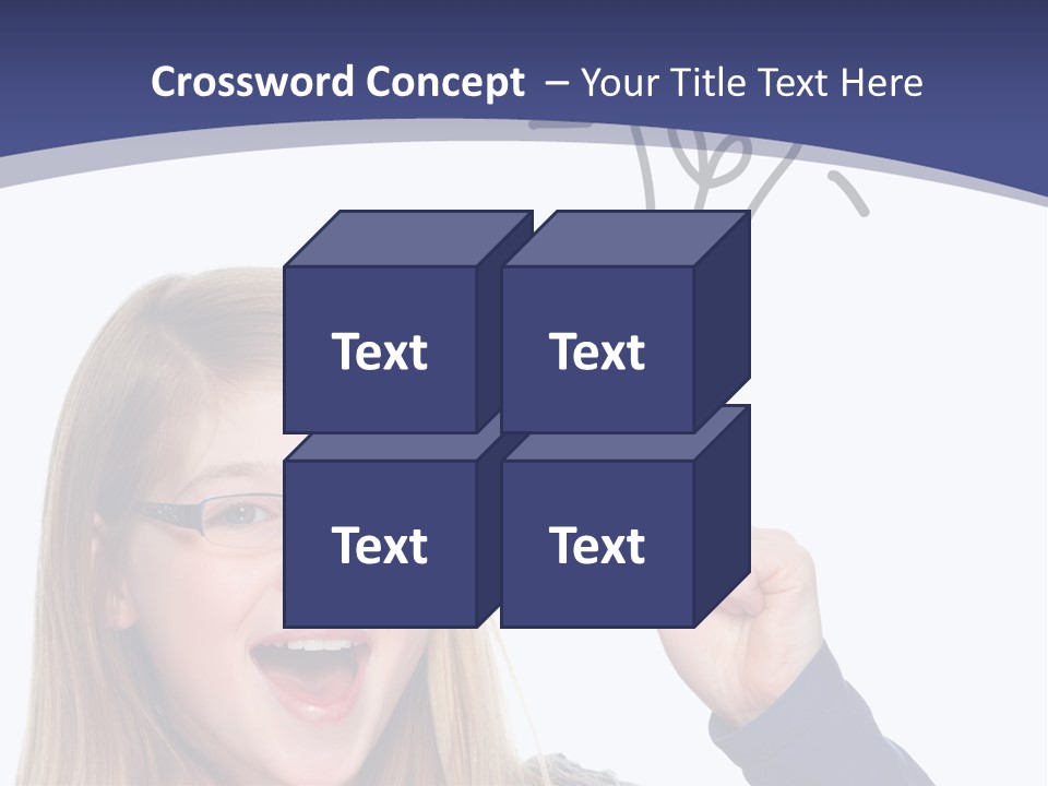 Brainstorm Concept Young Adult PowerPoint Template