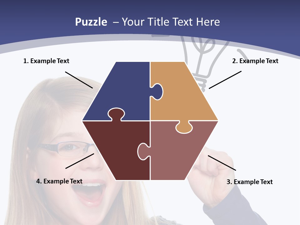 Brainstorm Concept Young Adult PowerPoint Template