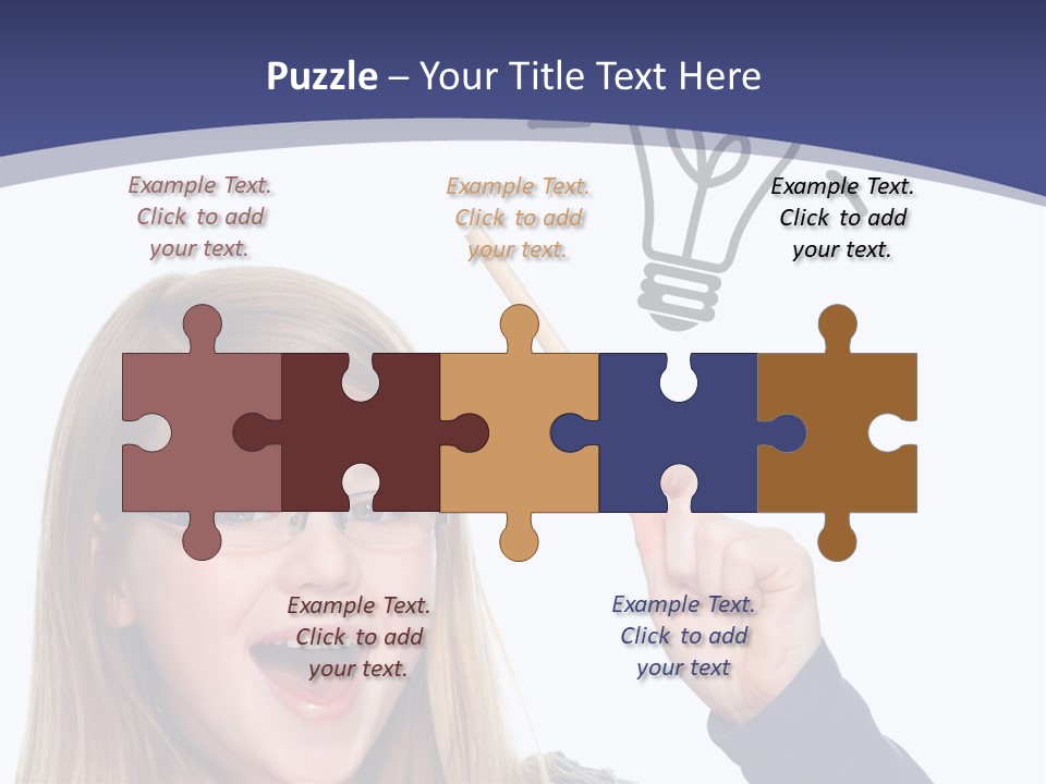 Brainstorm Concept Young Adult PowerPoint Template