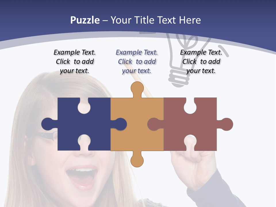 Brainstorm Concept Young Adult PowerPoint Template