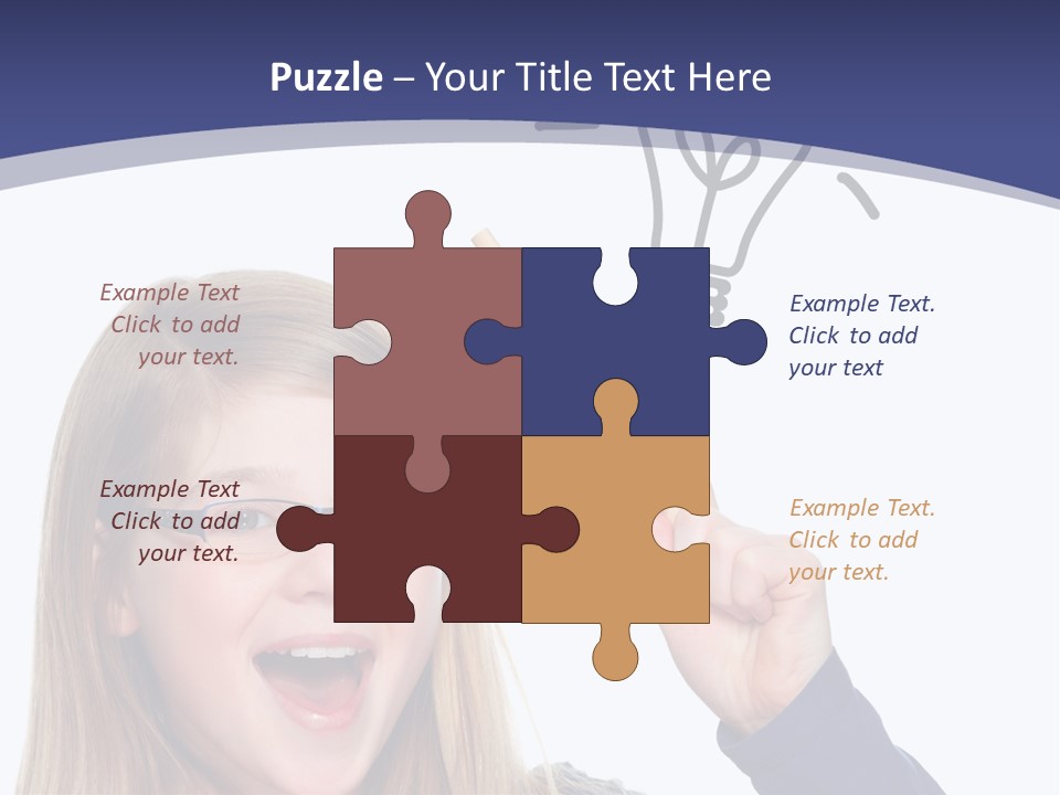 Brainstorm Concept Young Adult PowerPoint Template