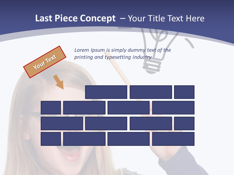 Brainstorm Concept Young Adult PowerPoint Template