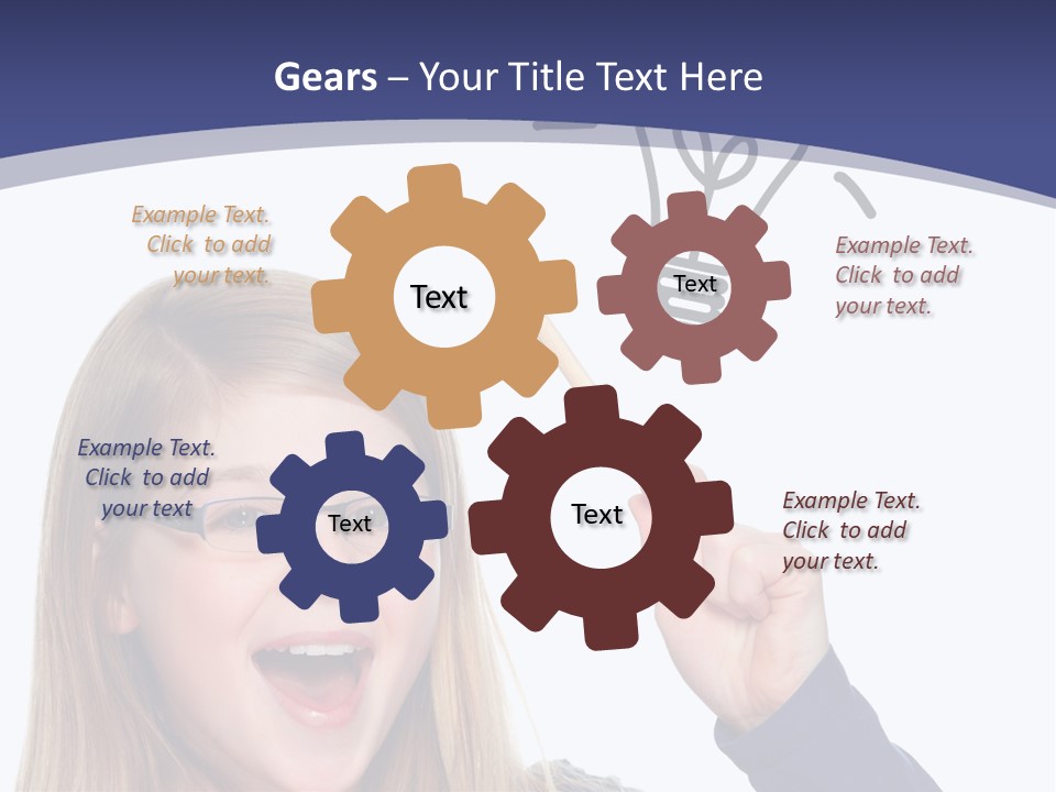 Brainstorm Concept Young Adult PowerPoint Template