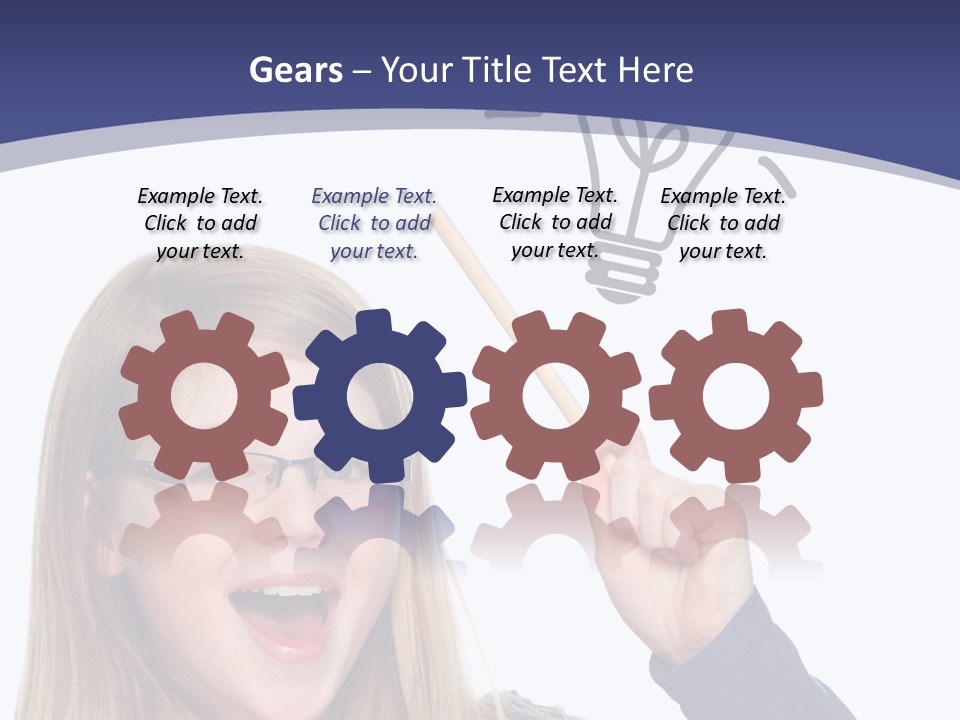 Brainstorm Concept Young Adult PowerPoint Template