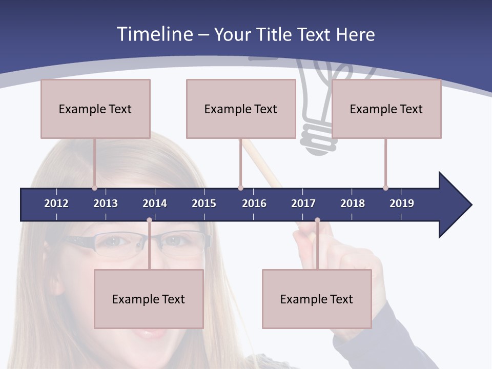 Brainstorm Concept Young Adult PowerPoint Template