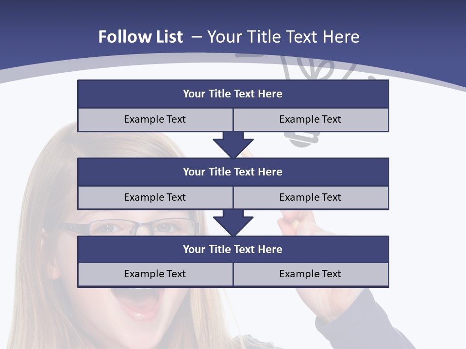 Brainstorm Concept Young Adult PowerPoint Template