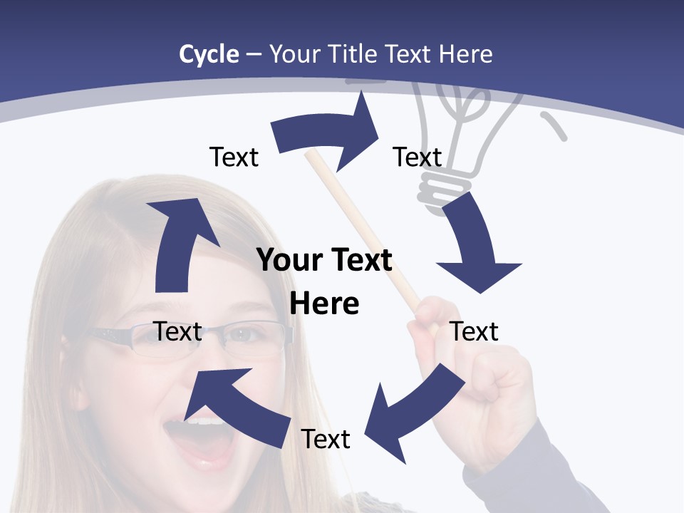 Brainstorm Concept Young Adult PowerPoint Template