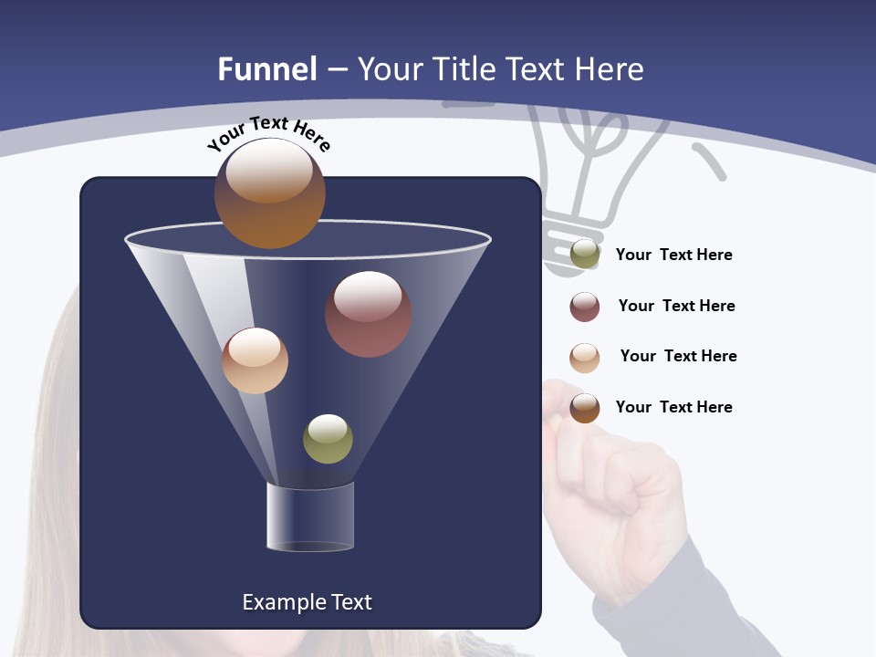 Brainstorm Concept Young Adult PowerPoint Template
