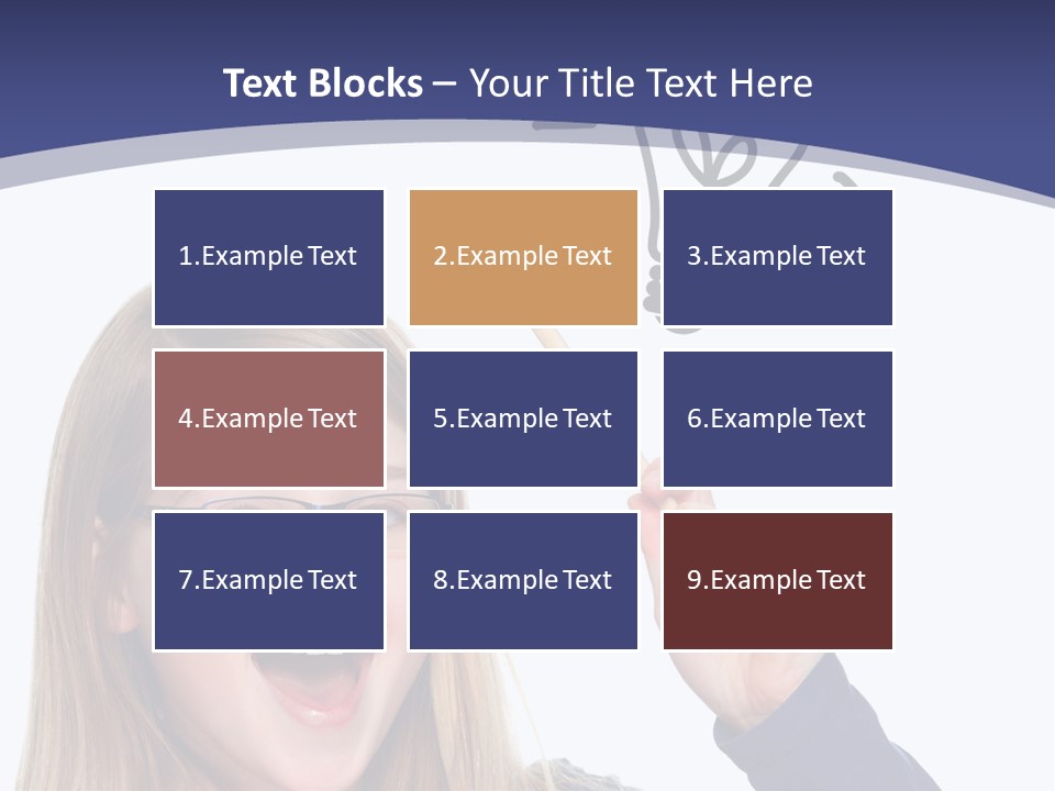 Brainstorm Concept Young Adult PowerPoint Template