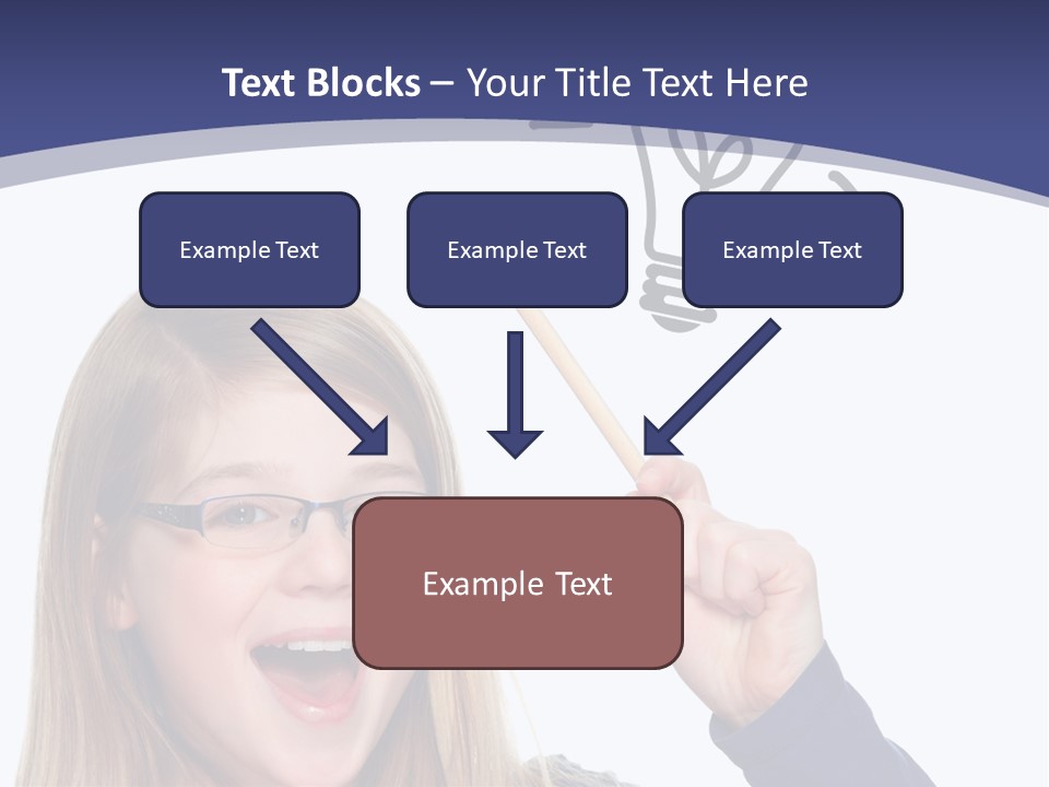 Brainstorm Concept Young Adult PowerPoint Template