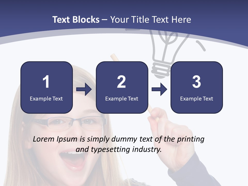 Brainstorm Concept Young Adult PowerPoint Template