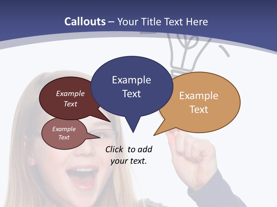 Brainstorm Concept Young Adult PowerPoint Template