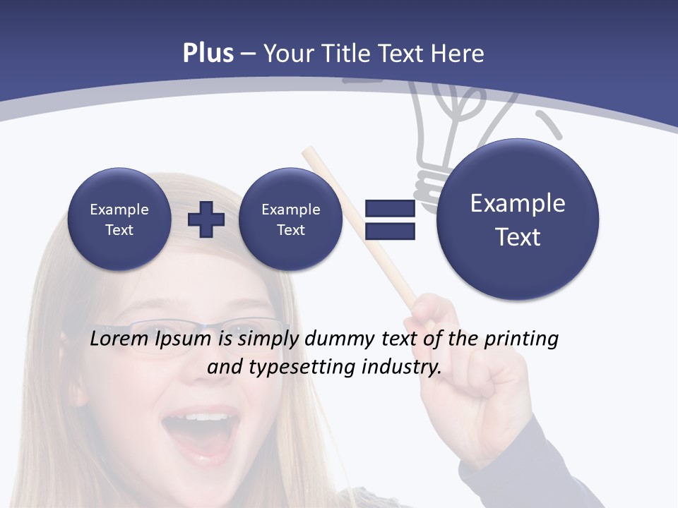 Brainstorm Concept Young Adult PowerPoint Template