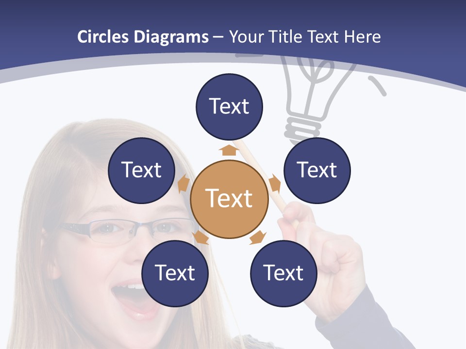 Brainstorm Concept Young Adult PowerPoint Template