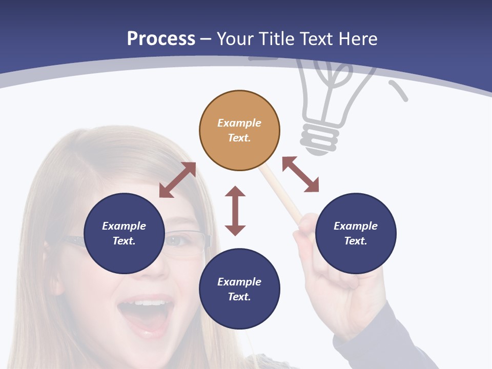 Brainstorm Concept Young Adult PowerPoint Template