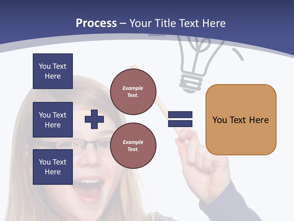 Brainstorm Concept Young Adult PowerPoint Template