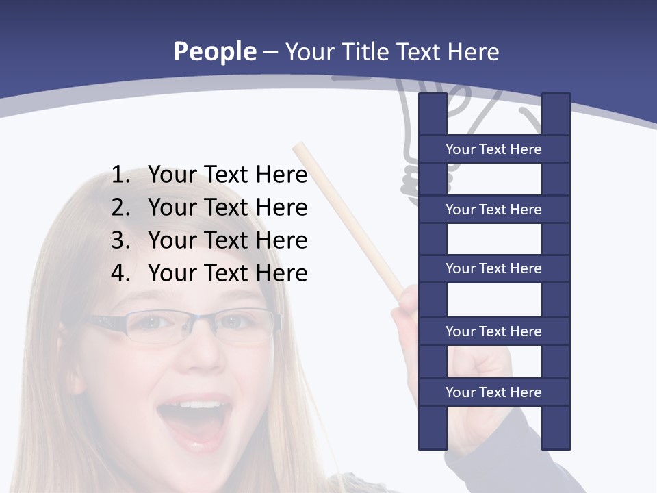 Brainstorm Concept Young Adult PowerPoint Template