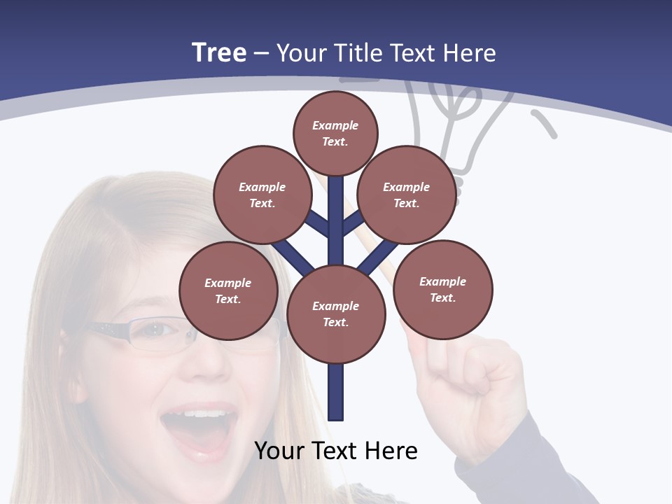 Brainstorm Concept Young Adult PowerPoint Template